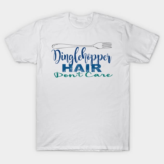 Dinglehopper Hair T-Shirt by wildmagnolia